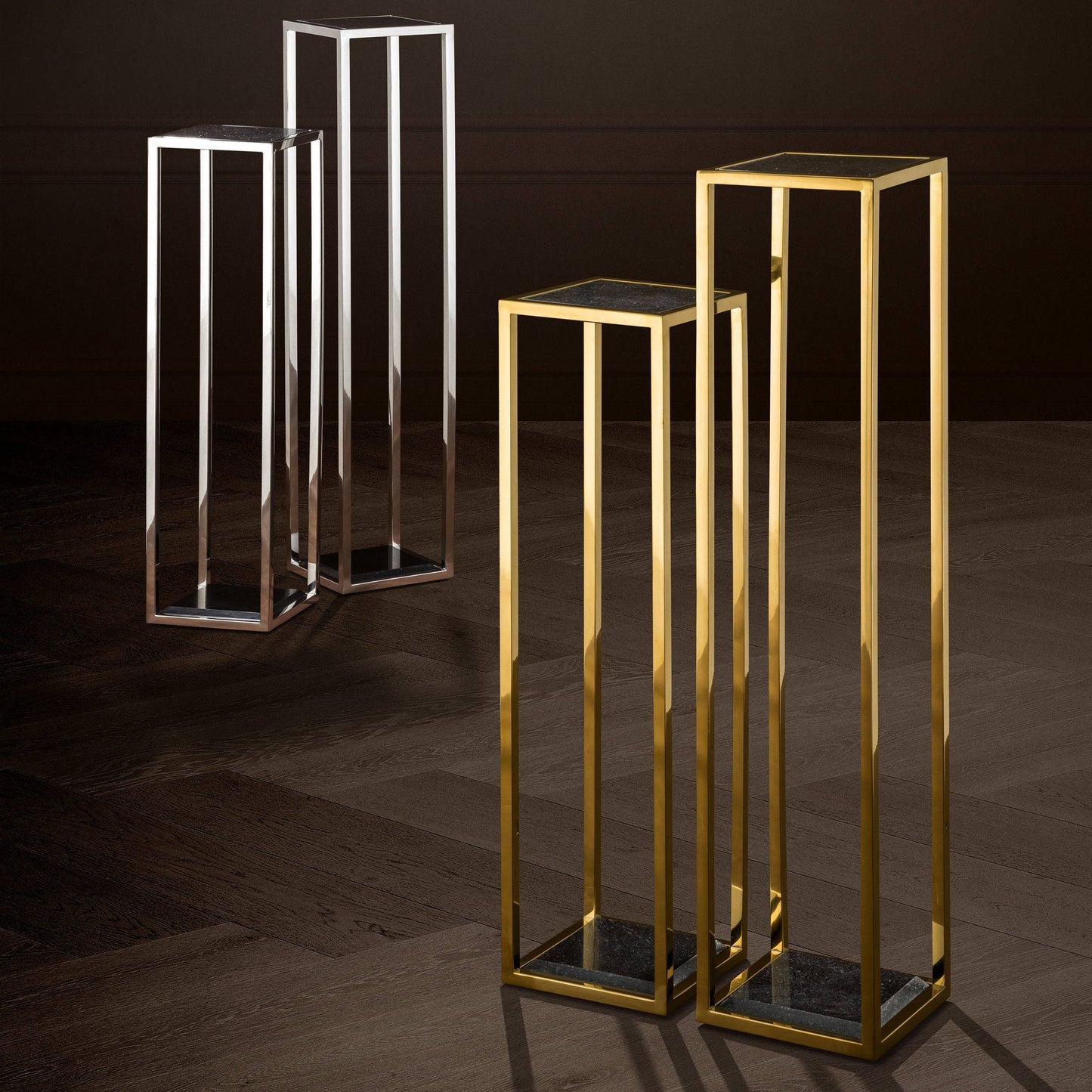 Column odeon 120 cm gold finish